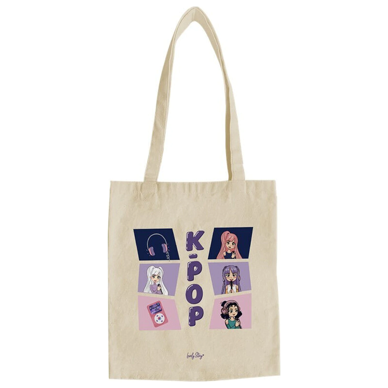 K-Pop Stars tote bag Produktfoto