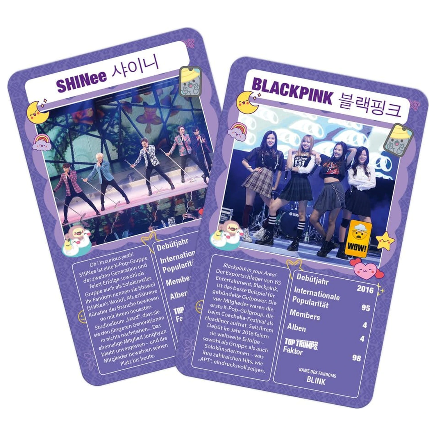 K-Pop Karten Spiel Top Trumps *deutsche Version* Produktfoto