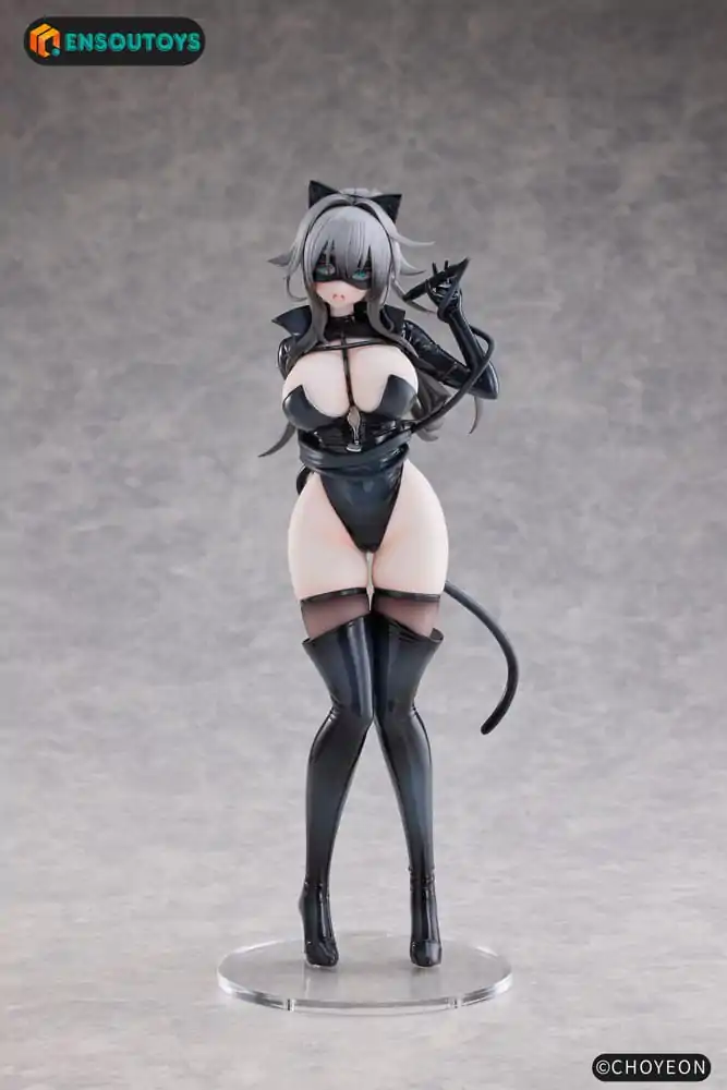 K Pring Original Character Statue 1/6 Cat Woman Happy-chan Different Color Edition 27 cm Produktfoto