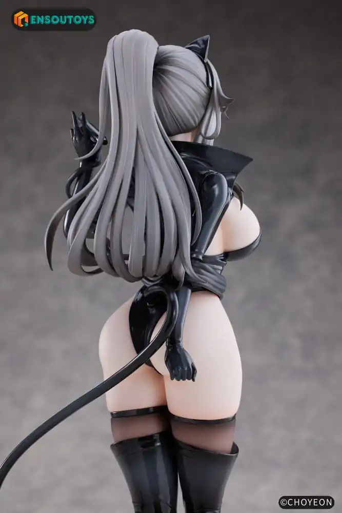 K Pring Original Character Statue 1/6 Cat Woman Happy-chan Different Color Edition 27 cm Produktfoto