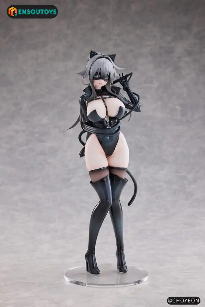 K Pring Original Character Statue 1/6 Cat Woman Happy-chan Different Color Edition 27 cm Produktfoto