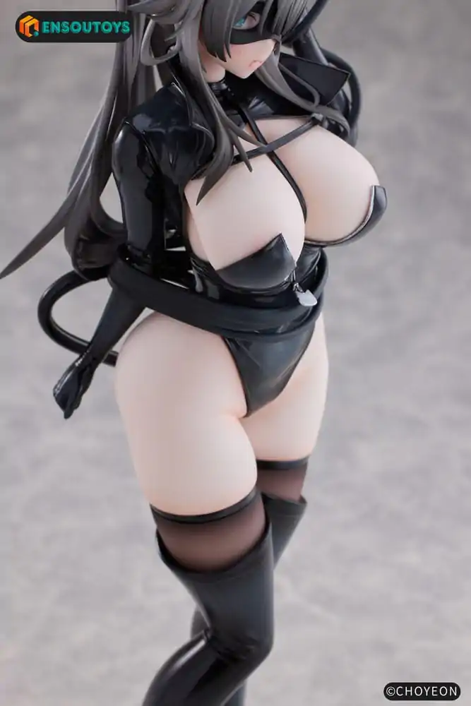 K Pring Original Character Statue 1/6 Cat Woman Happy-chan Different Color Edition 27 cm Produktfoto