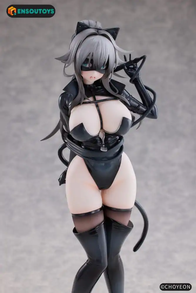 K Pring Original Character Statue 1/6 Cat Woman Happy-chan Different Color Edition 27 cm Produktfoto