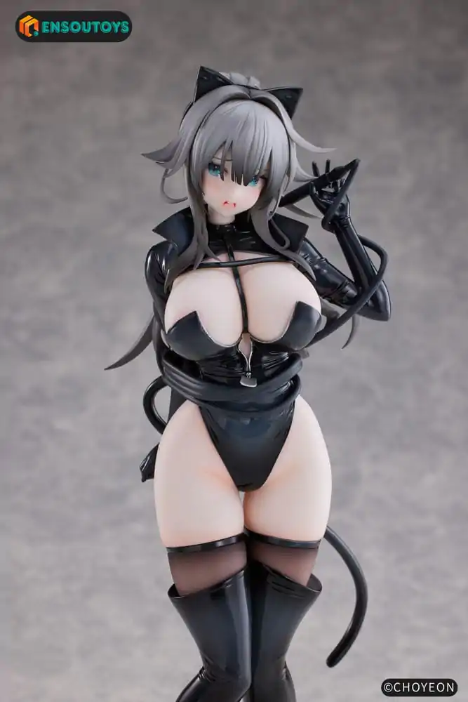 K Pring Original Character Statue 1/6 Cat Woman Happy-chan Different Color Edition 27 cm Produktfoto