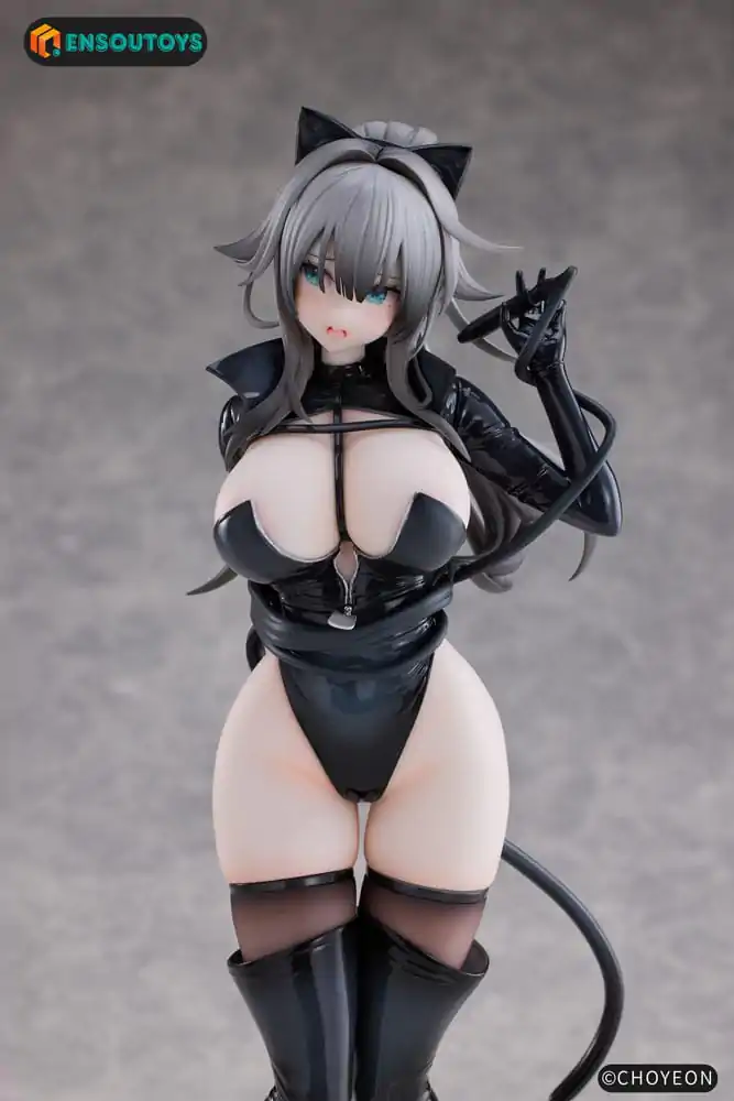 K Pring Original Character Statue 1/6 Cat Woman Happy-chan Different Color Edition 27 cm Produktfoto