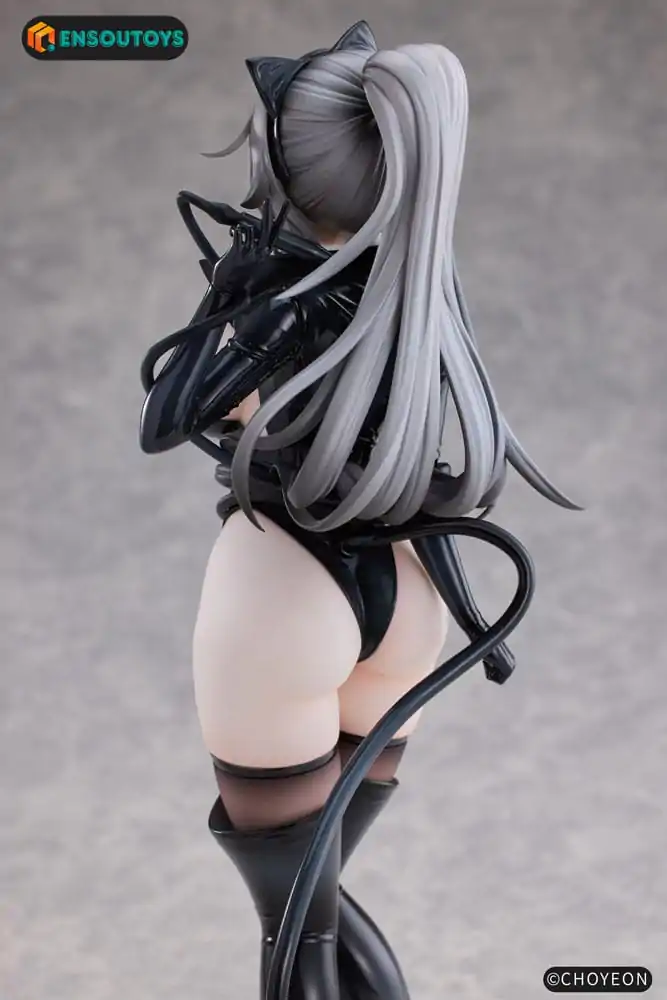 K Pring Original Character Statue 1/6 Cat Woman Happy-chan Different Color Edition 27 cm Produktfoto