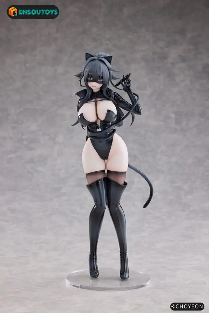 K Pring Original Character Statue 1/6 Cat Woman Happy-chan 27 cm Produktfoto