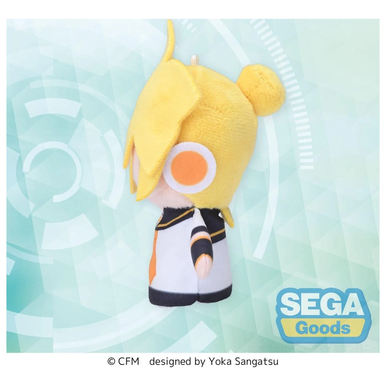 Kagamine Rin & Len Fuwa Petit Plüschfigur Kagamine Len Fingermaskottchen 10 Zentimeter Produktfoto
