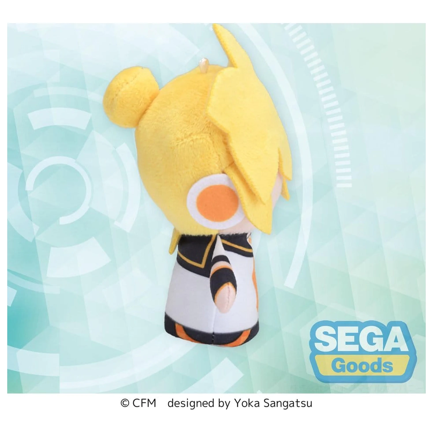 Kagamine Rin & Len Fuwa Petit Plüschfigur Kagamine Len Fingermaskottchen 10 Zentimeter Produktfoto