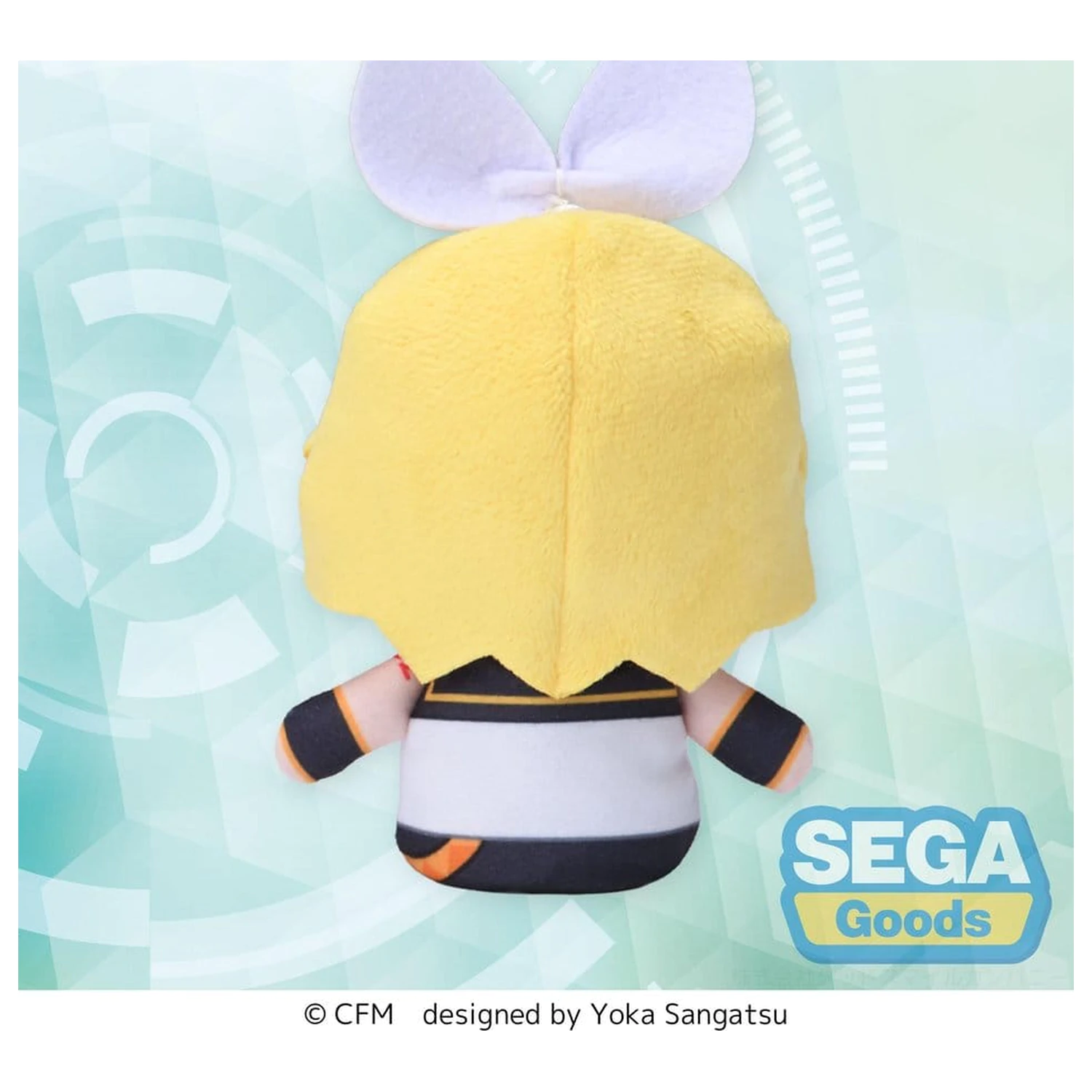 Kagamine Rin & Len Fuwa Petit Plüschfigur Kagamine Rin Fingermaske 10 cm Produktfoto