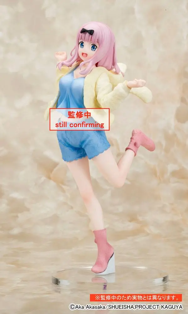Kaguya-sama: Love is War Ultra Romantic PVC Statue Chika Fujiwara Roomwear Ver. 18 cm Produktfoto