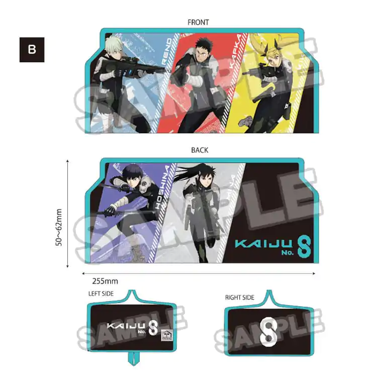Kaiju No. 8 Taschentuchbox Cover B Produktfoto
