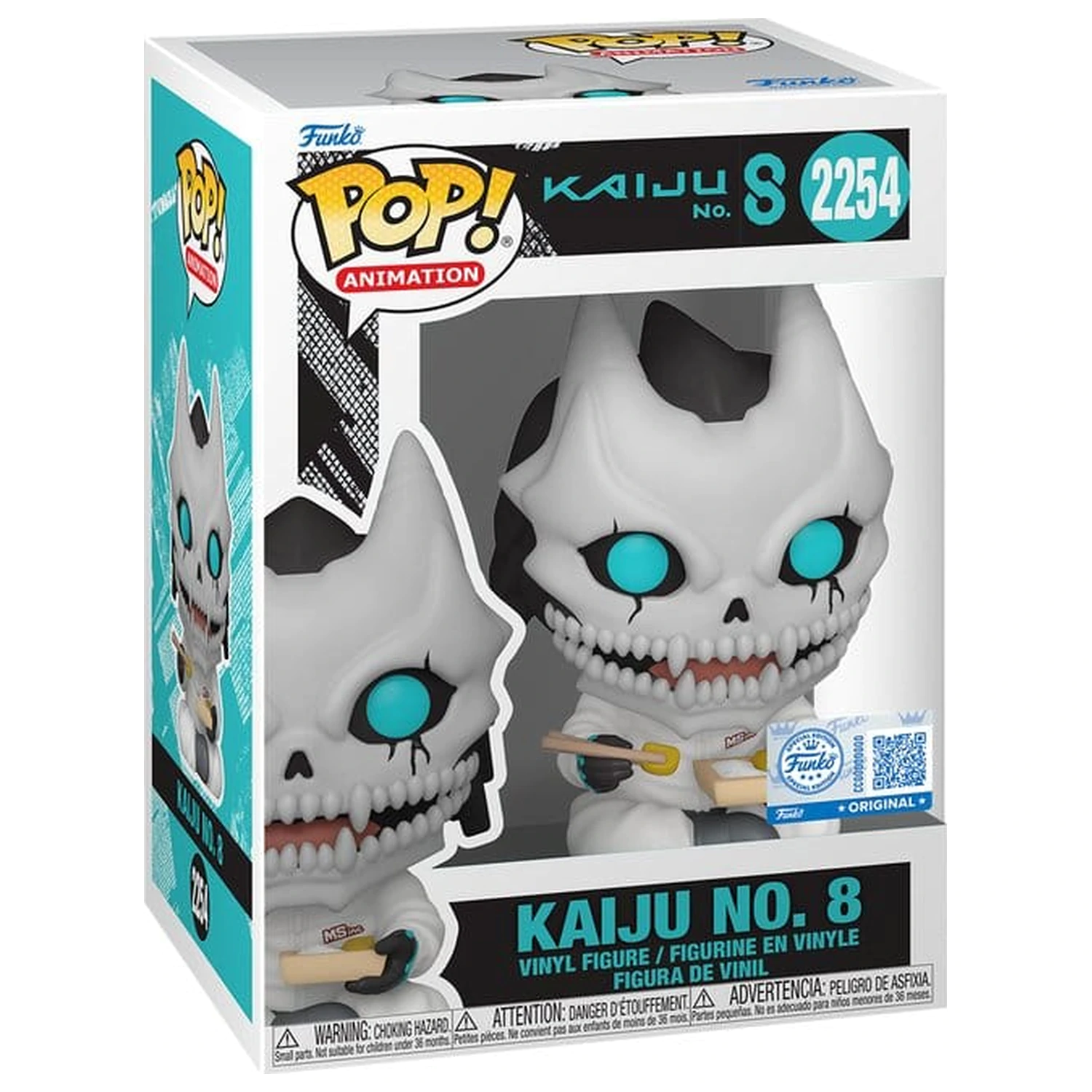 Kaiju No. 8 Funko POP! Animation Vinyl Figur Kaiju No. 8 (Jumpsuit) 9 cm Produktfoto