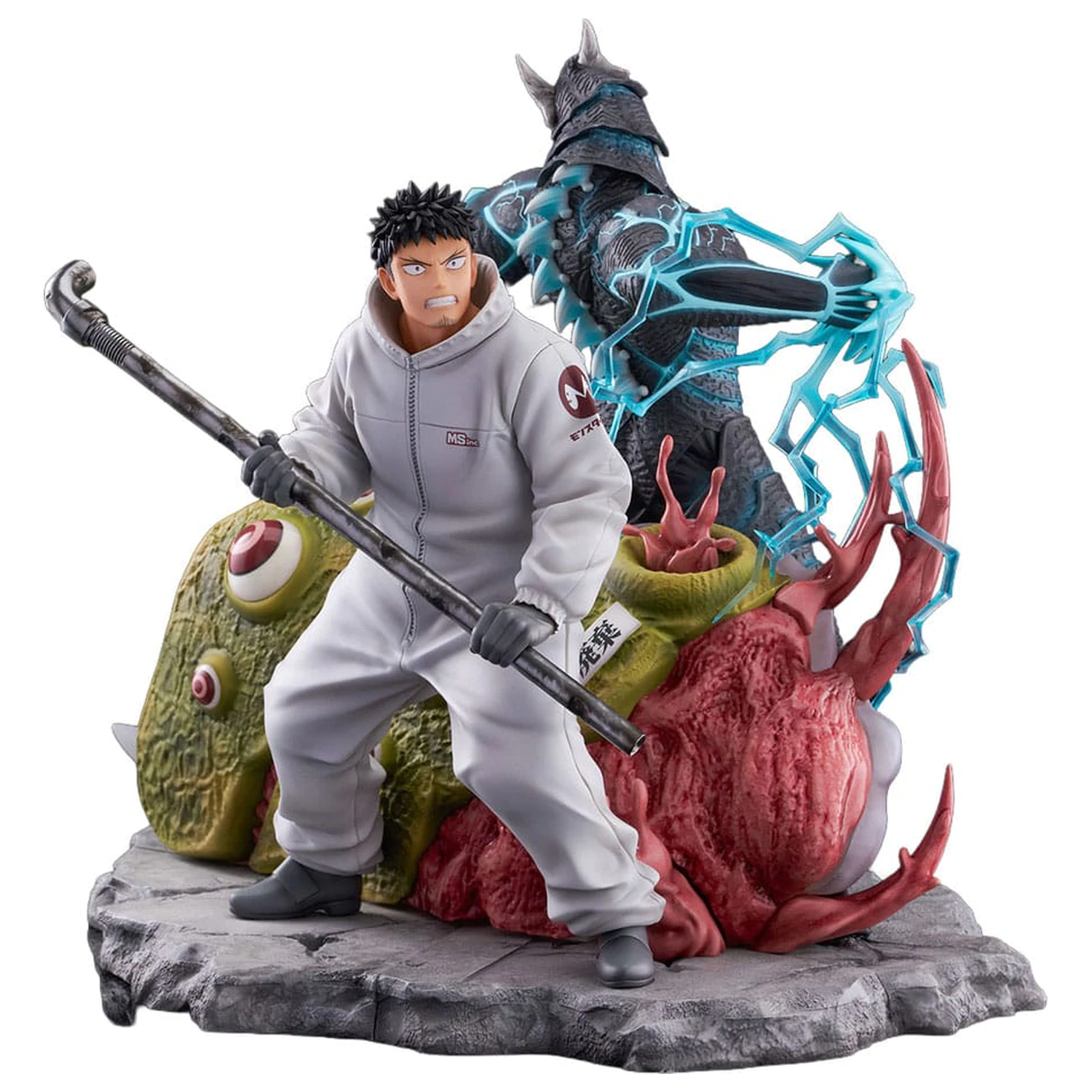 Kaiju No.8 SHIBUYA SCRAMBLE FIGURE PVC Statue 1/7 Kaiju No.8 & Kafka Hibino 29 cm Produktfoto