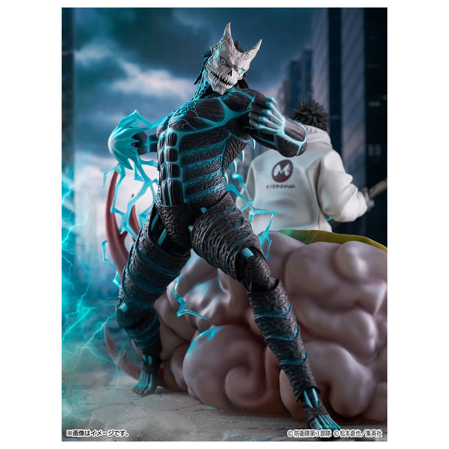 Kaiju No.8 SHIBUYA SCRAMBLE FIGURE PVC Statue 1/7 Kaiju No.8 & Kafka Hibino 29 cm Produktfoto