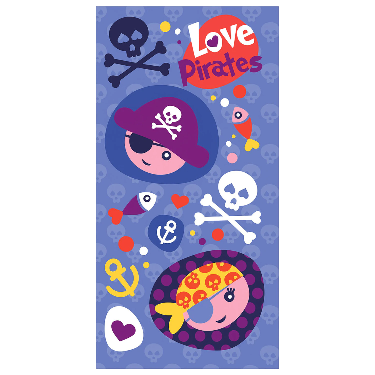 Pirate Love Handtuch Produktfoto