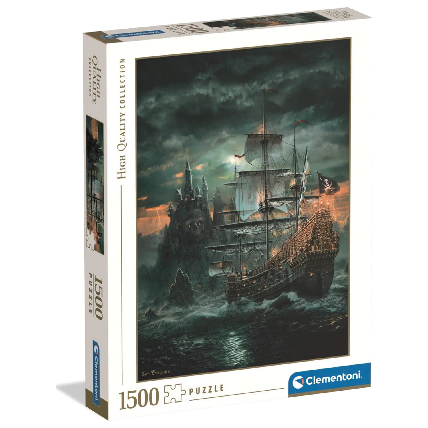 Pirate Ship Haunted Seas 1500-Teile-Puzzle Produktfoto