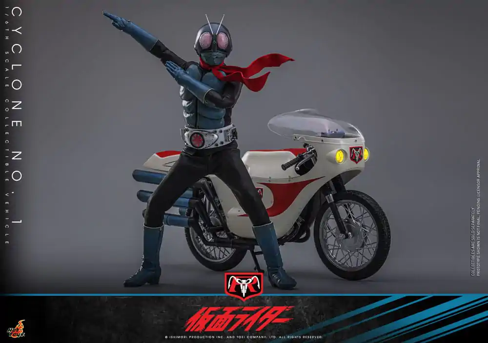 Kamen Rider 1/6 Cylone No. 1 19 cm Produktfoto