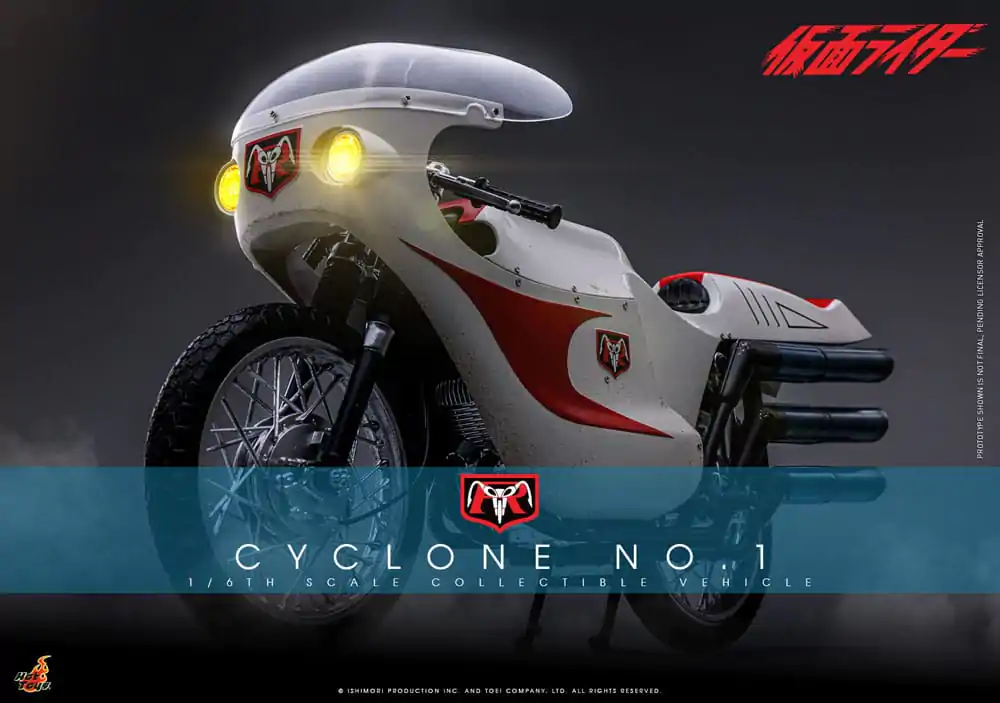 Kamen Rider 1/6 Cylone No. 1 19 cm Produktfoto