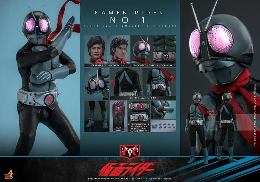 Kamen Rider 1/6 Actionfigur Kamen Rider No. 1 30 cm Produktfoto