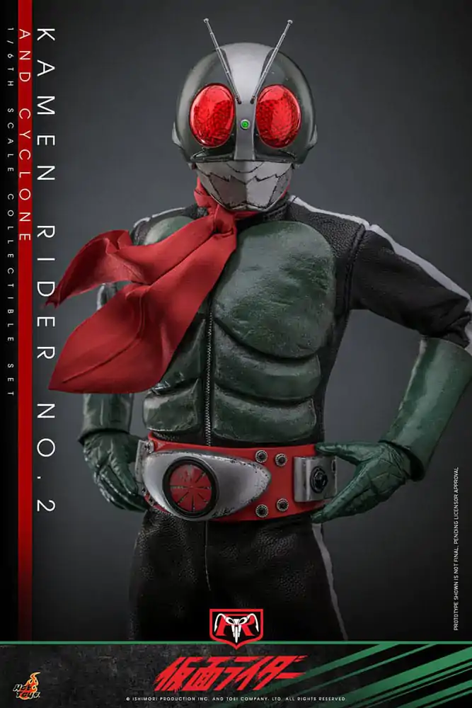 Kamen Rider 1/6 Kamen Rider No. 2 und Cylone  30 cm Produktfoto