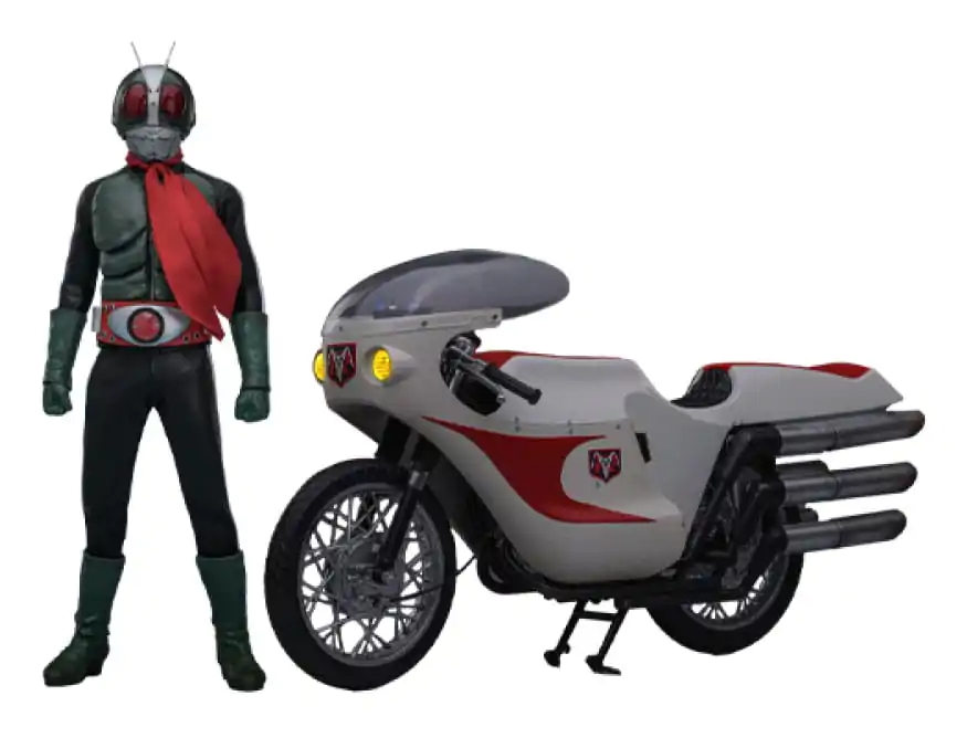 Kamen Rider 1/6 Kamen Rider No. 2 und Cylone  30 cm Produktfoto