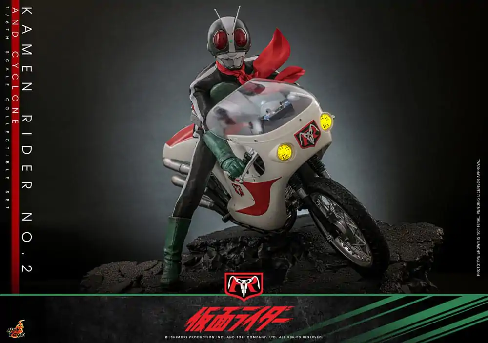 Kamen Rider 1/6 Kamen Rider No. 2 und Cylone  30 cm Produktfoto