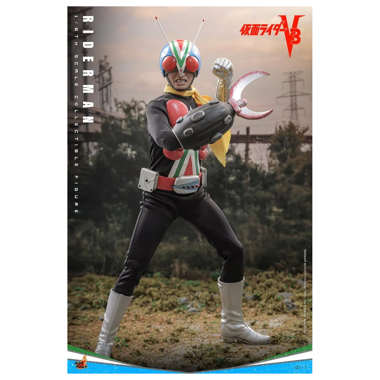 Kamen Rider Actionfigur 1/6 Riderman 30 cm Produktfoto