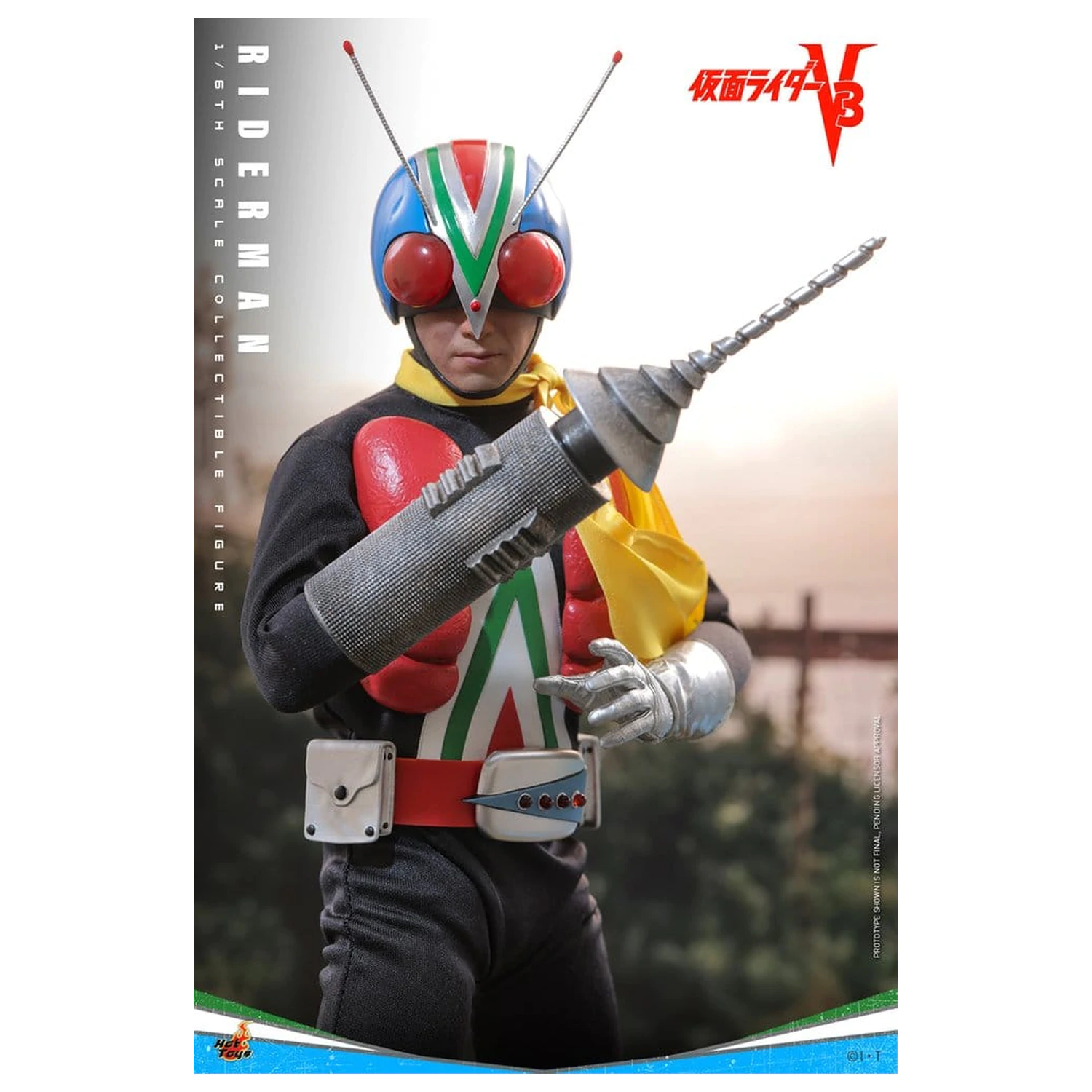 Kamen Rider Actionfigur 1/6 Riderman 30 cm Produktfoto