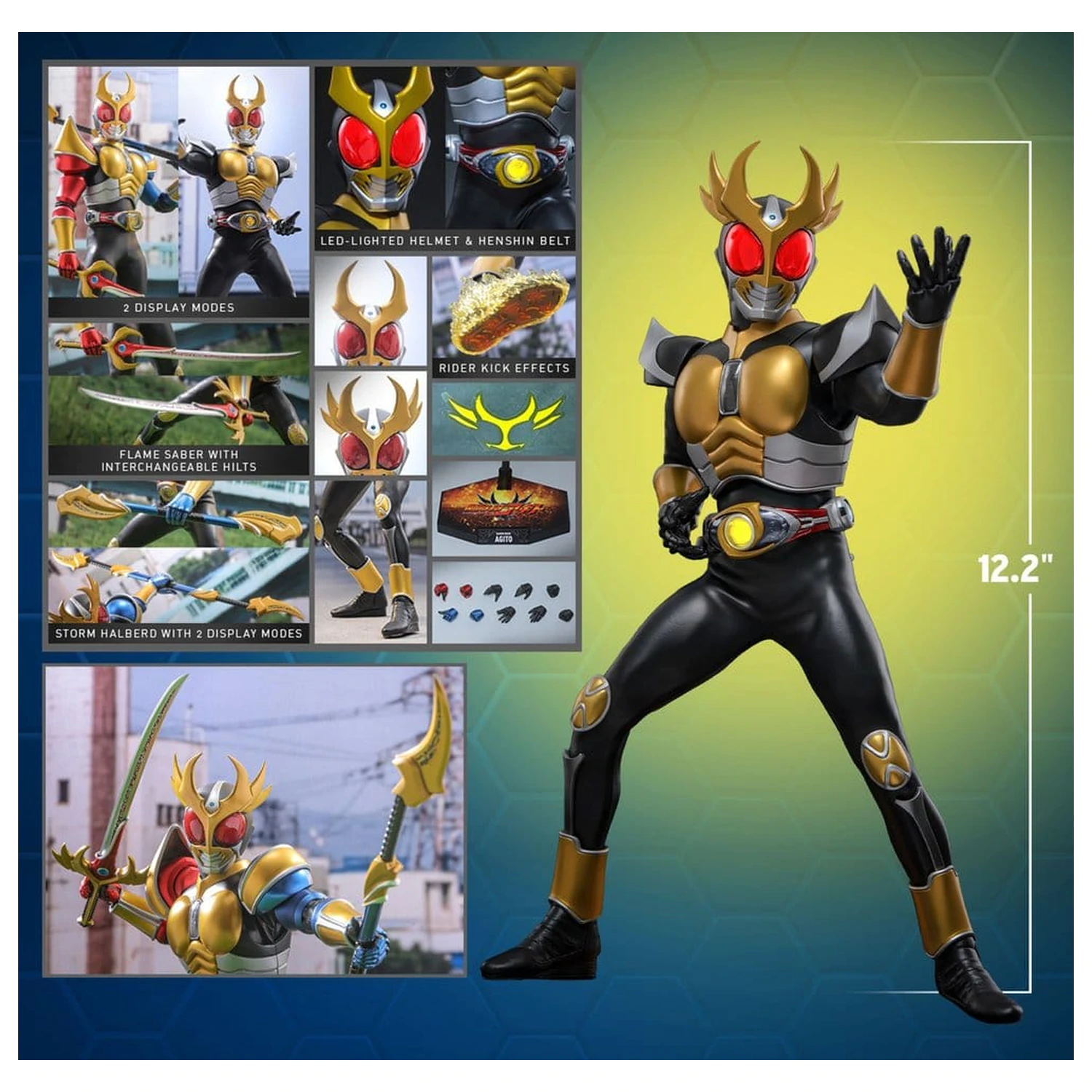 Kamen Rider Actionfigur 1/6 Agito 31 cm Produktfoto