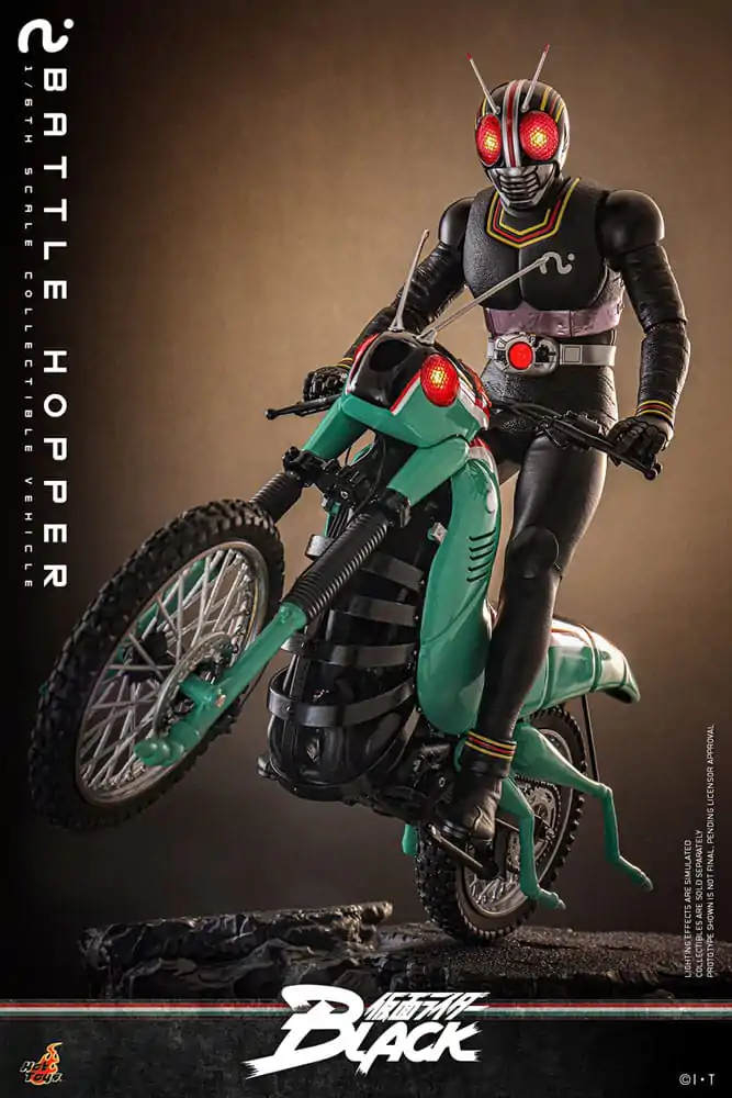 Kamen Rider Black Fahrzeug 1/6 Battle Hopper 36 cm Produktfoto