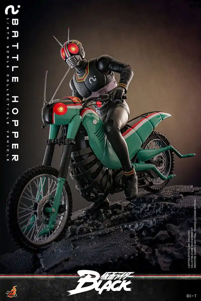 Kamen Rider Black Fahrzeug 1/6 Battle Hopper 36 cm Produktfoto