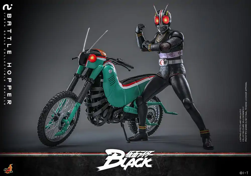 Kamen Rider Black Fahrzeug 1/6 Battle Hopper 36 cm Produktfoto