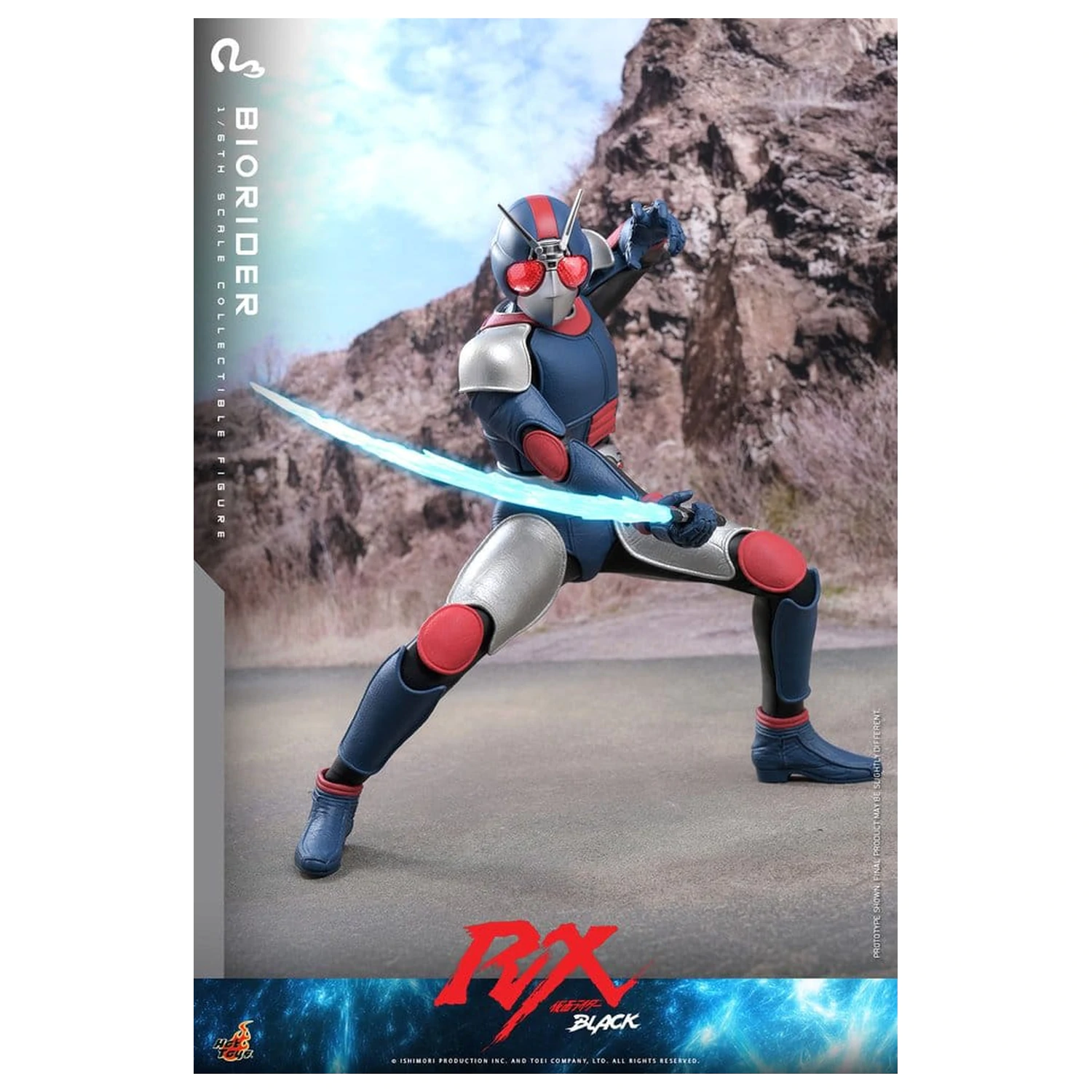 Kamen Rider Black RX Actionfigur 1/6 BioRider 31 cm Produktfoto