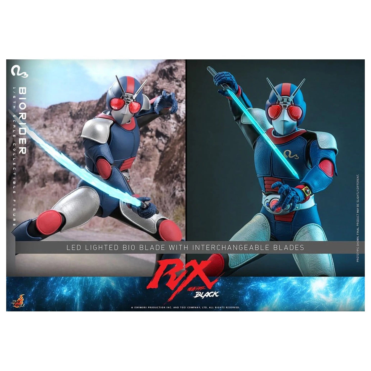 Kamen Rider Black RX Actionfigur 1/6 BioRider 31 cm Produktfoto