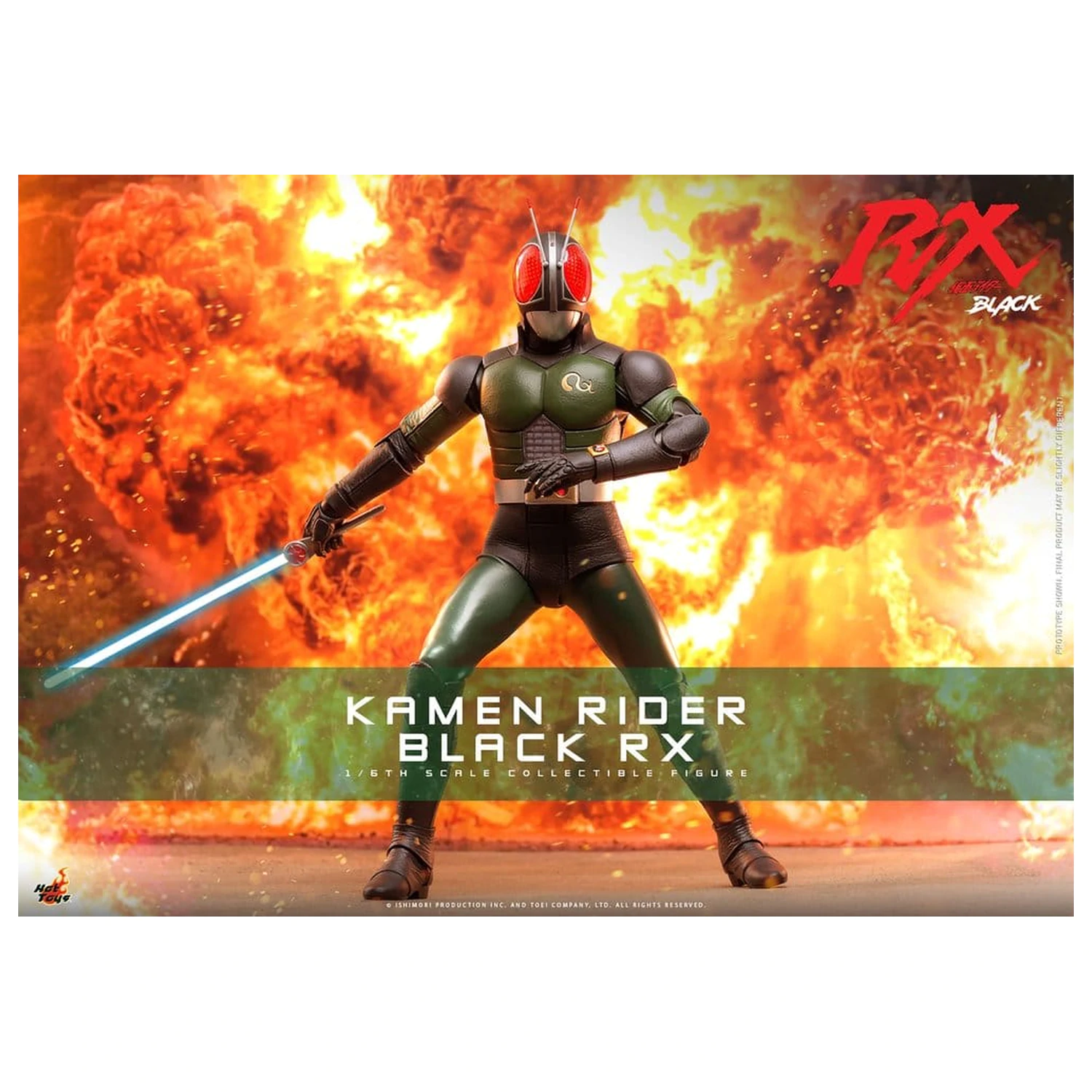 Kamen Rider Black RX Actionfigur 1/6 Kamen Rider Black RX 31 cm Produktfoto