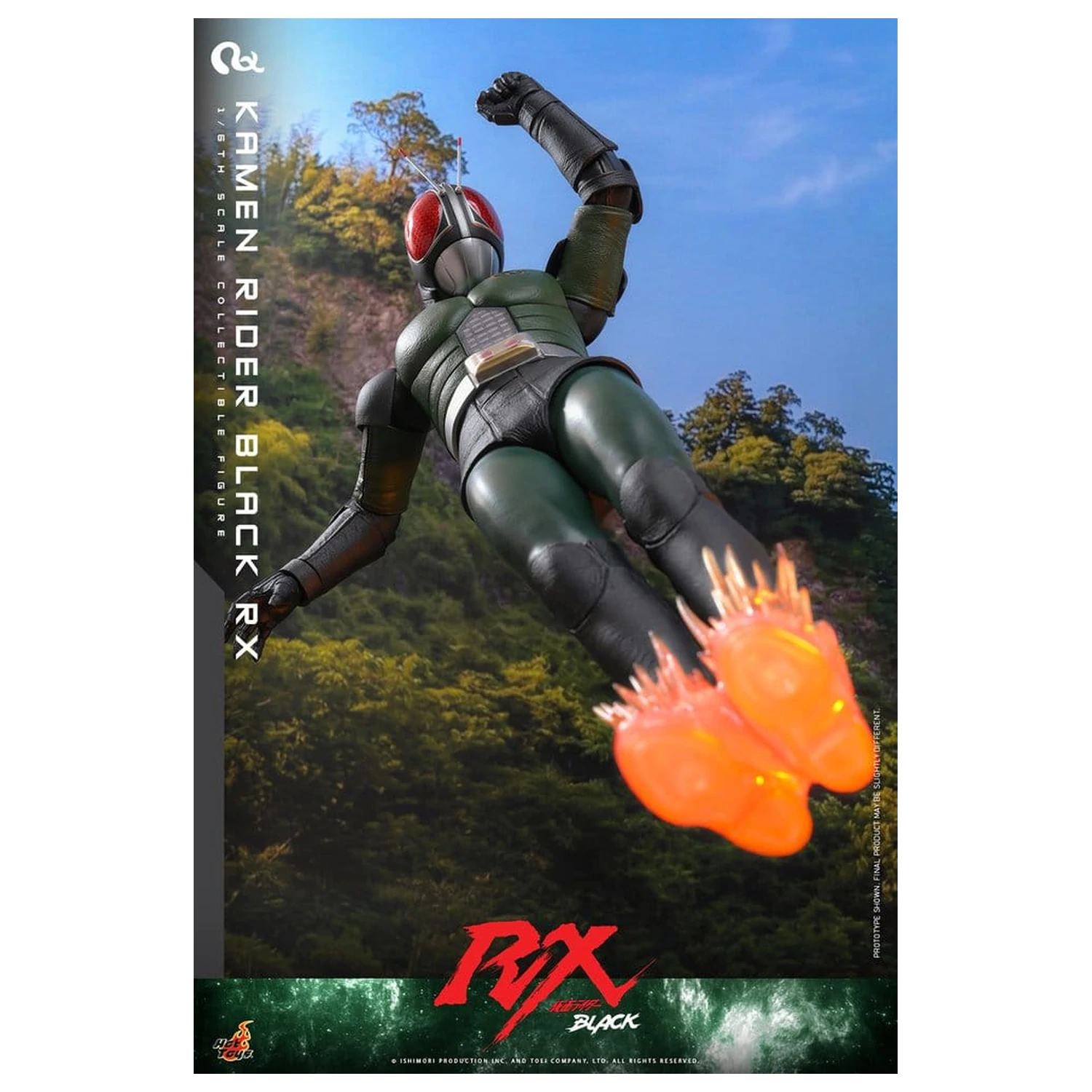 Kamen Rider Black RX Actionfigur 1/6 Kamen Rider Black RX 31 cm Produktfoto
