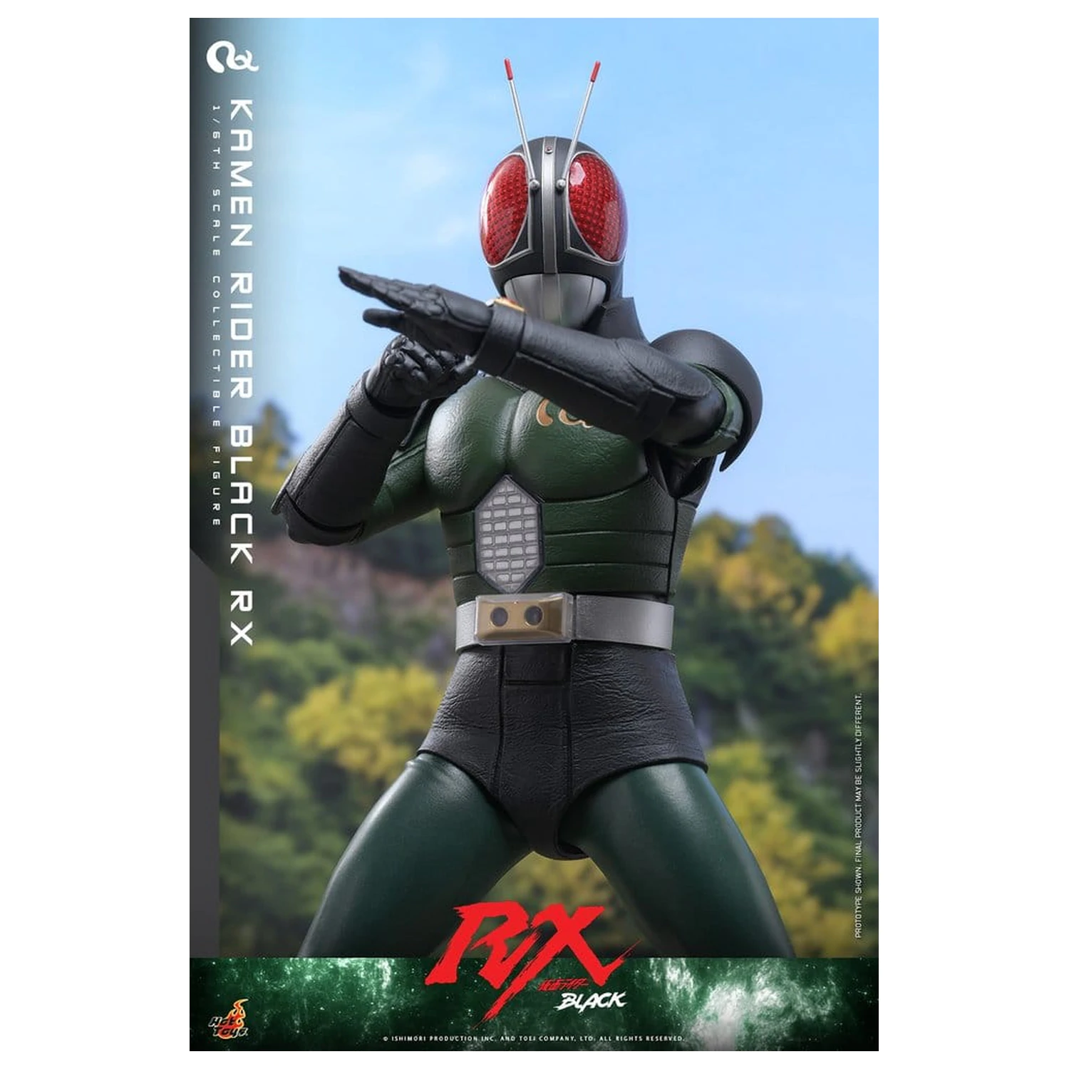 Kamen Rider Black RX Actionfigur 1/6 Kamen Rider Black RX 31 cm Produktfoto