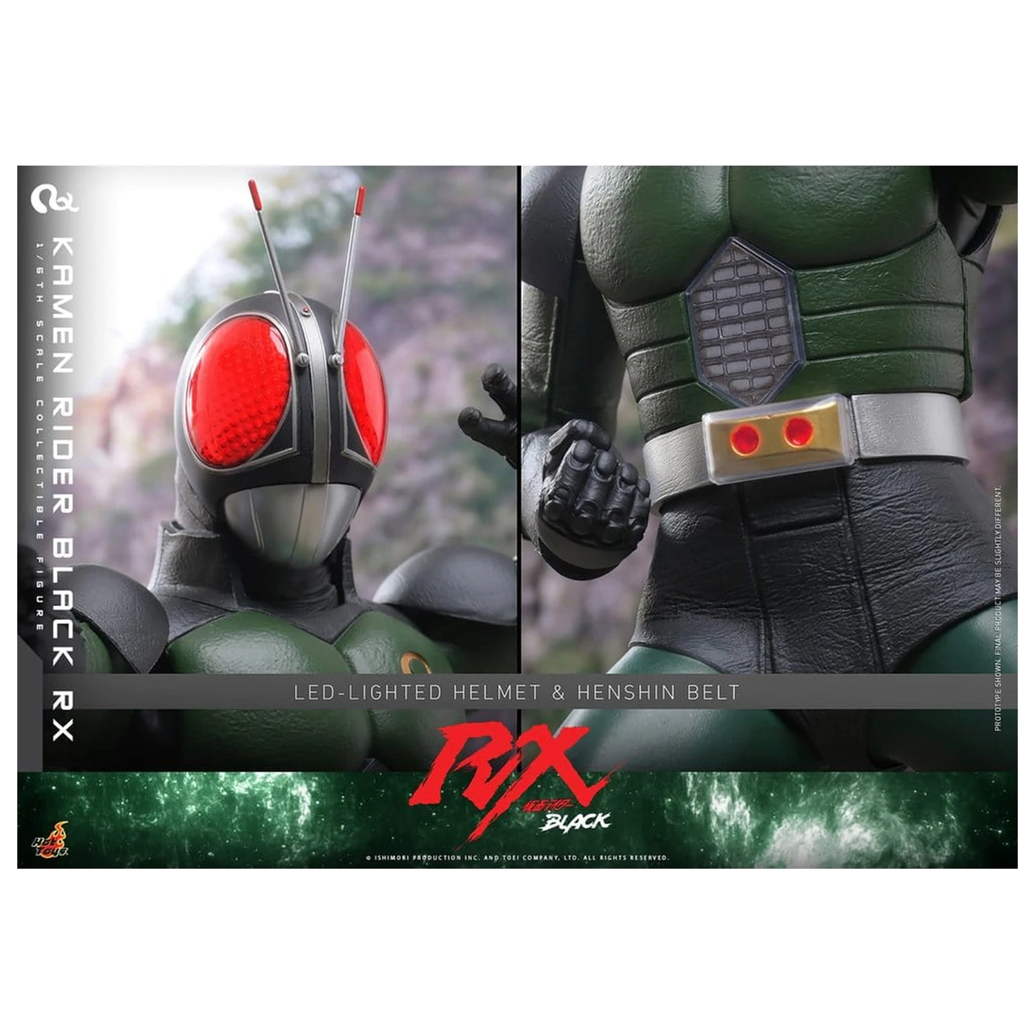 Kamen Rider Black RX Actionfigur 1/6 Kamen Rider Black RX 31 cm Produktfoto
