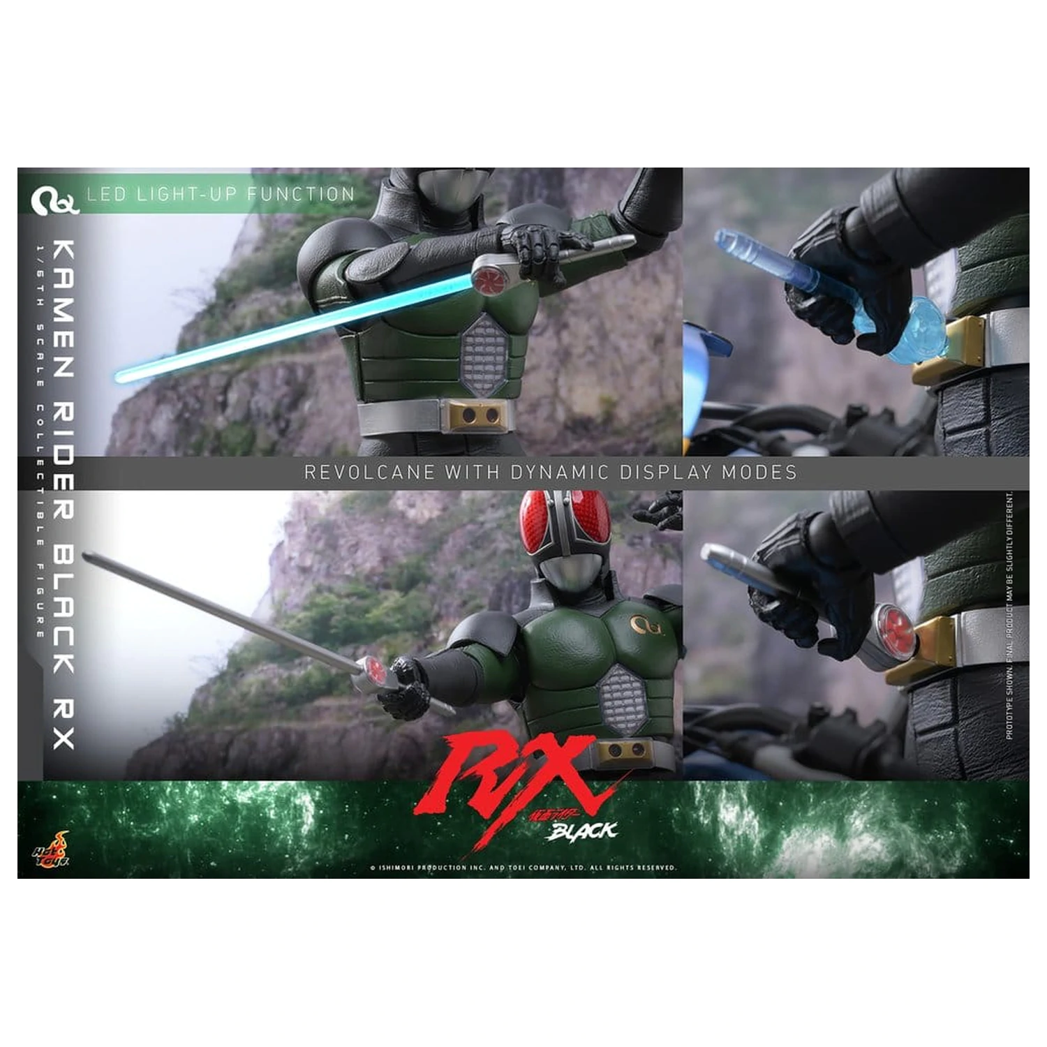 Kamen Rider Black RX Actionfigur 1/6 Kamen Rider Black RX 31 cm Produktfoto