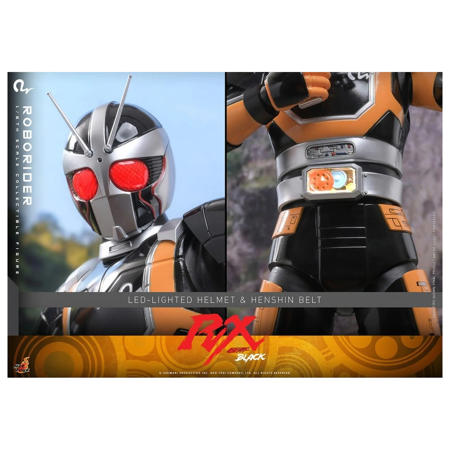 Kamen Rider Black RX Actionfigur 1/6 RoboRider 31 cm Produktfoto