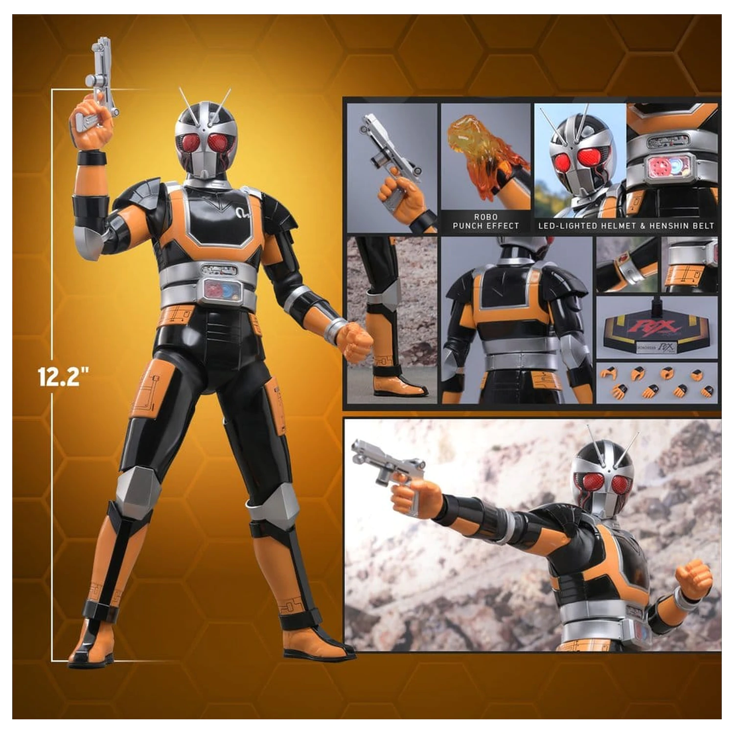Kamen Rider Black RX Actionfigur 1/6 RoboRider 31 cm Produktfoto