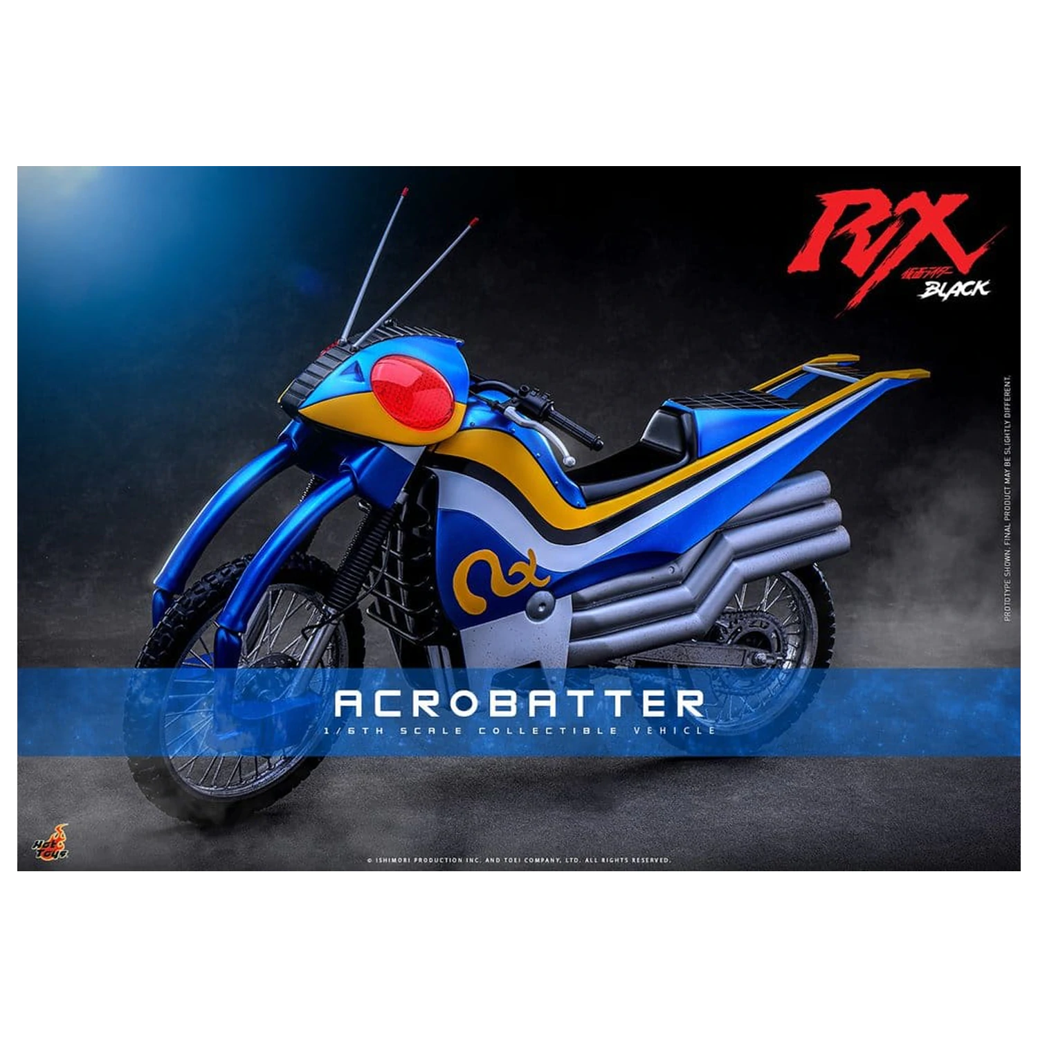 Kamen Rider Black RX Fahrzeug 1/6 Acrobatter 38 cm Produktfoto