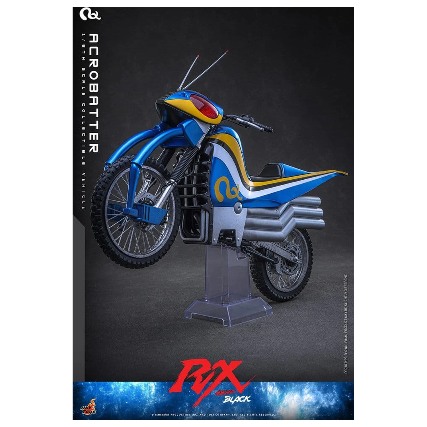 Kamen Rider Black RX Fahrzeug 1/6 Acrobatter 38 cm Produktfoto