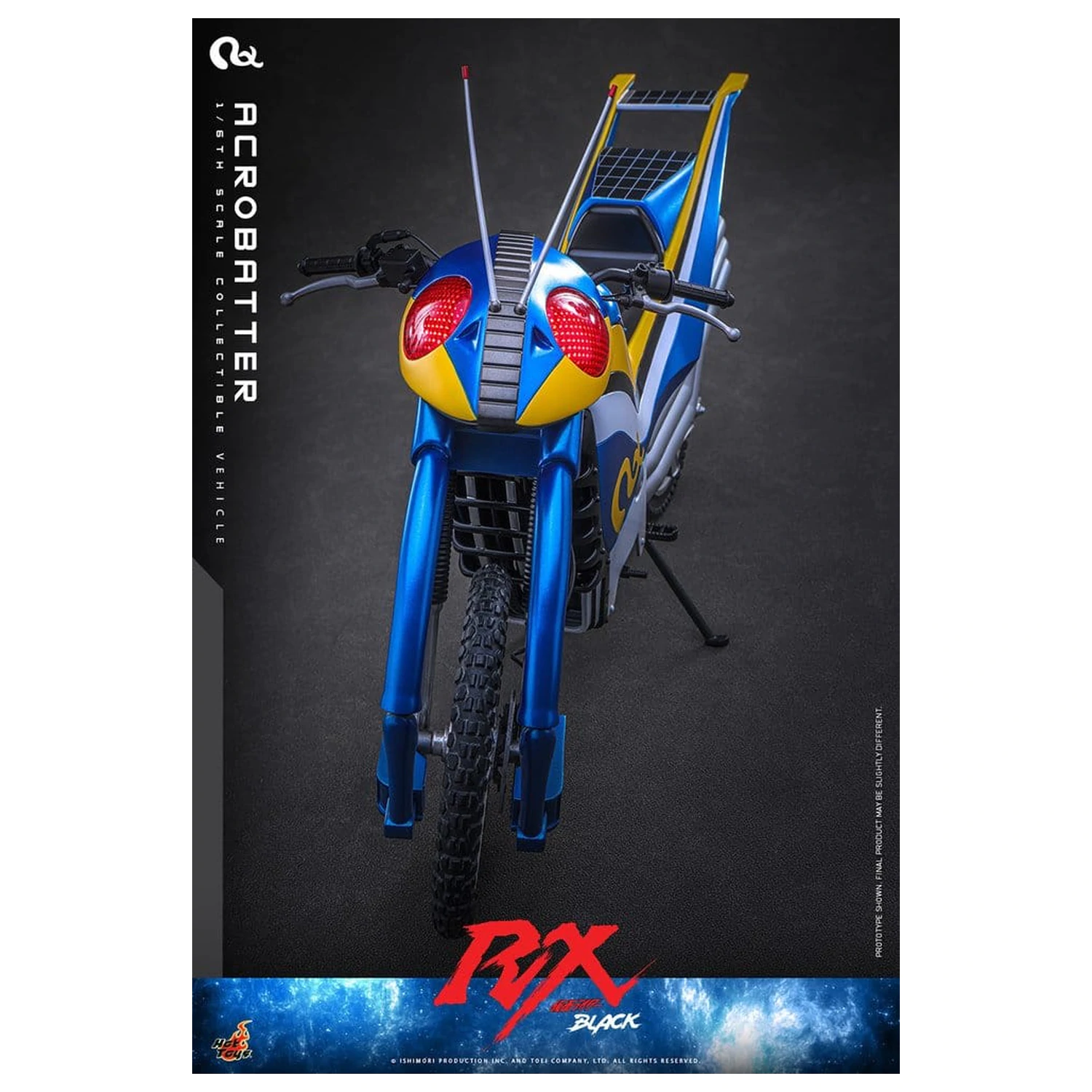 Kamen Rider Black RX Fahrzeug 1/6 Acrobatter 38 cm Produktfoto