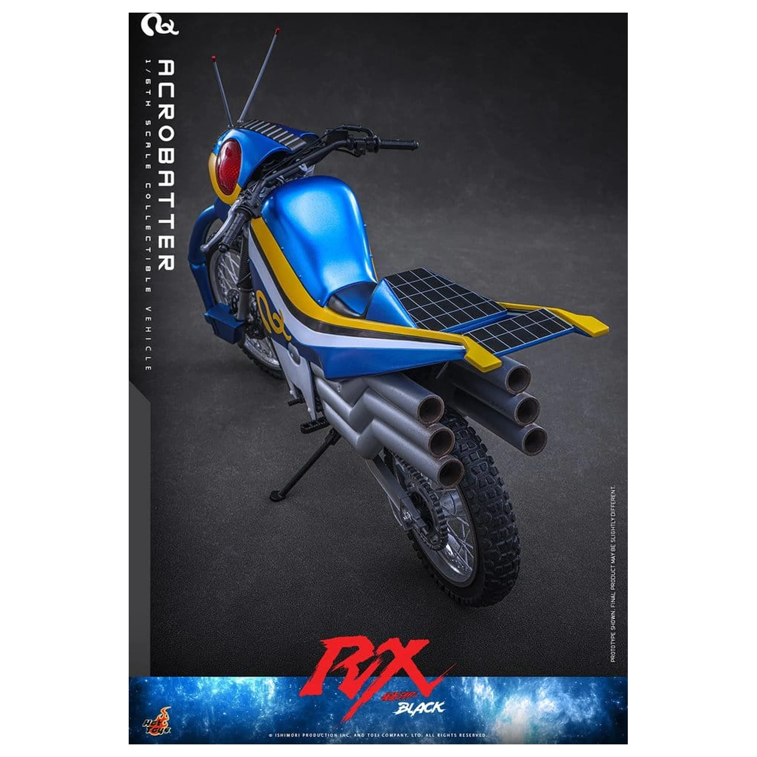 Kamen Rider Black RX Fahrzeug 1/6 Acrobatter 38 cm Produktfoto