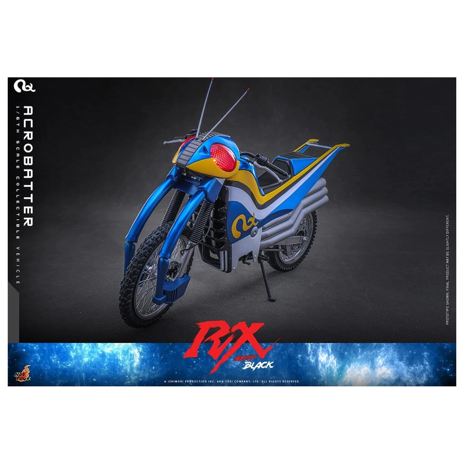 Kamen Rider Black RX Fahrzeug 1/6 Acrobatter 38 cm Produktfoto