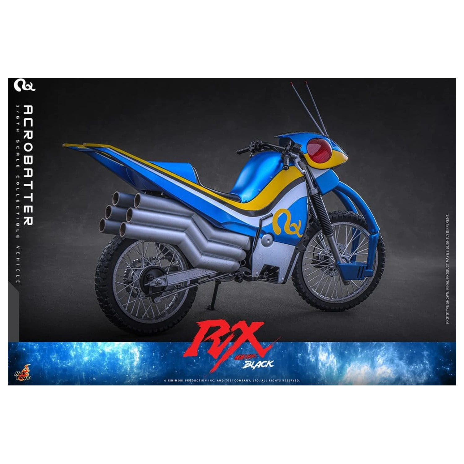 Kamen Rider Black RX Fahrzeug 1/6 Acrobatter 38 cm Produktfoto