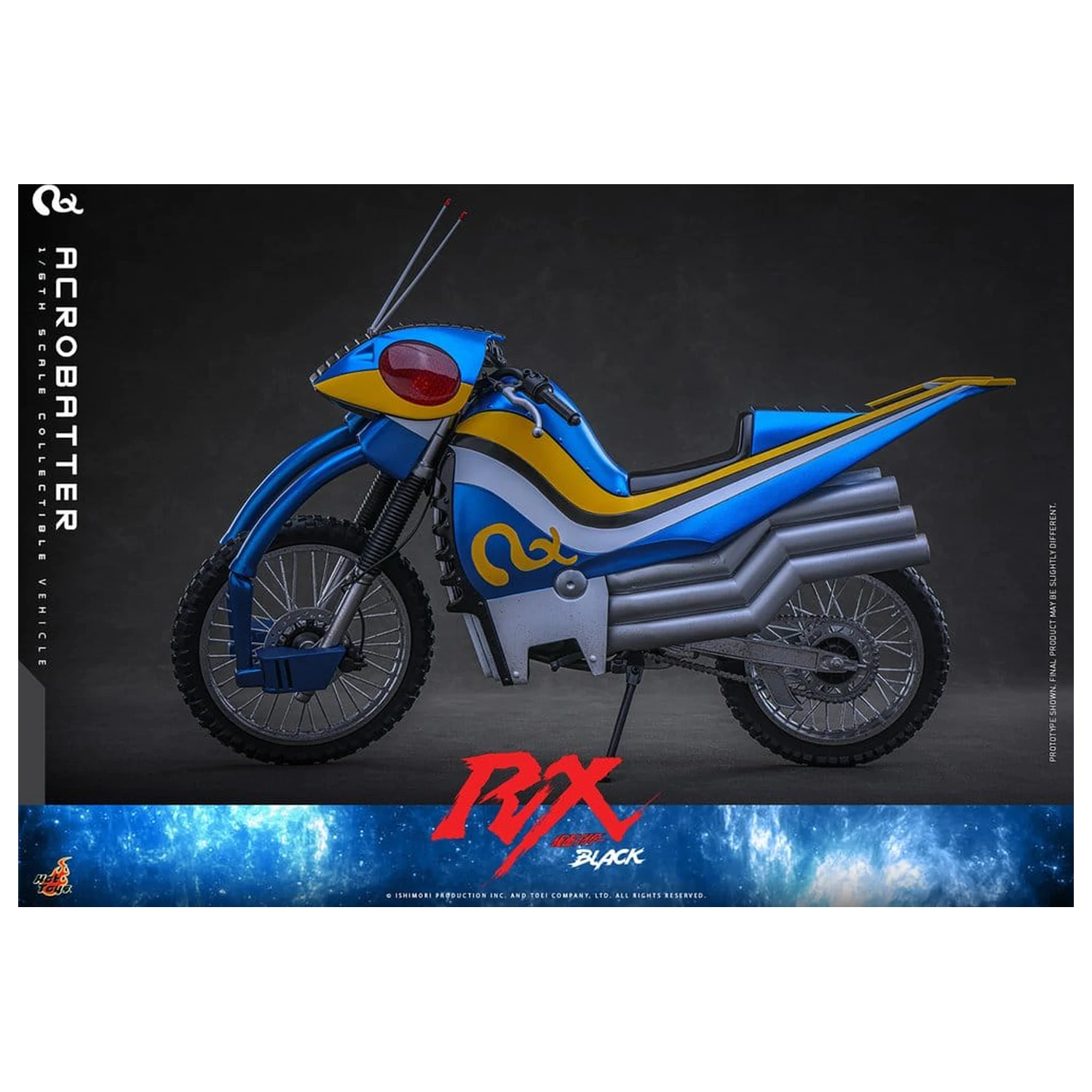 Kamen Rider Black RX Fahrzeug 1/6 Acrobatter 38 cm Produktfoto