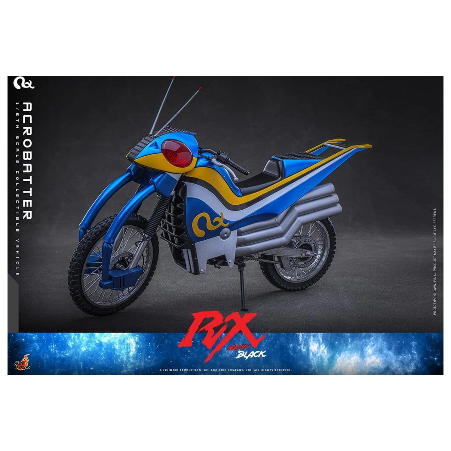 Kamen Rider Black RX Fahrzeug 1/6 Acrobatter 38 cm Produktfoto